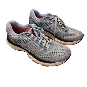 NEW BALANCE 860v9 ZIG ZAG WOMENS Comfort SNEAKERS ICE BLUE PINK Size 6